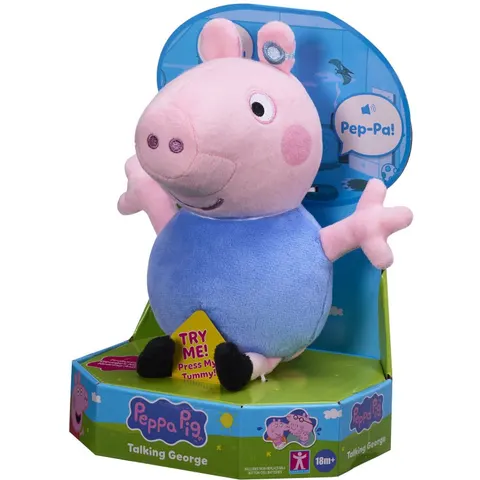 Peppa Pig Talking George Soft Toy – image 2