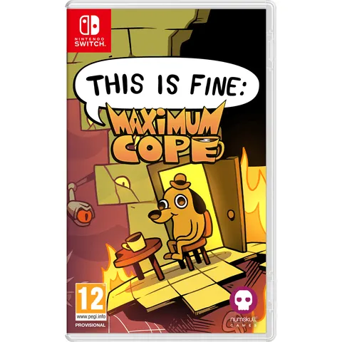 This Is Fine: Maximum Cope Nintendo Switch Game – image 2