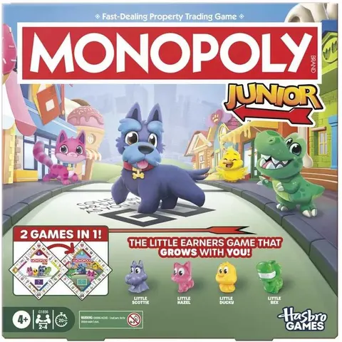 Monopoly 2-in-1 Junior Game – image 2
