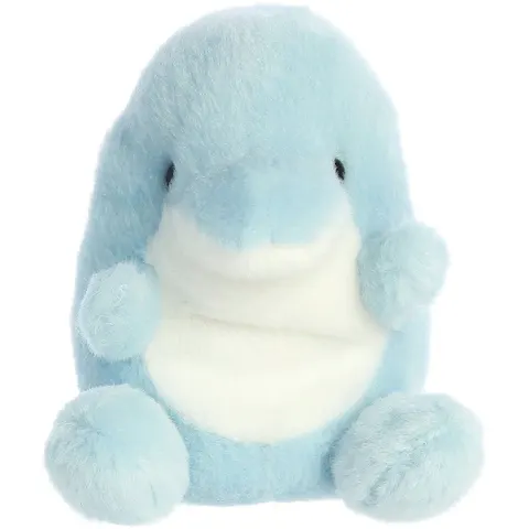 Palm Pals Clicks Dolphin Soft Toy 12cm – image 2