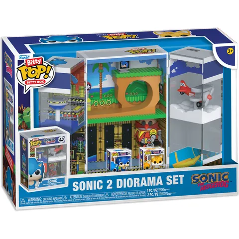 Funko Bitty POP Sonic 2 Diorama Collectible – image 2