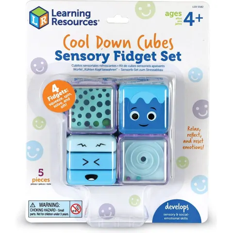 Learning Resources Cool Down Sensory Cubes Set – image 2