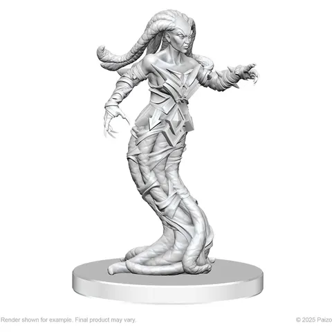 Gylou (Handmaiden Devil) & Ferrugon (Rust Devil): Pathfinder Battles Deep Cuts Unpainted Miniatures – image 2