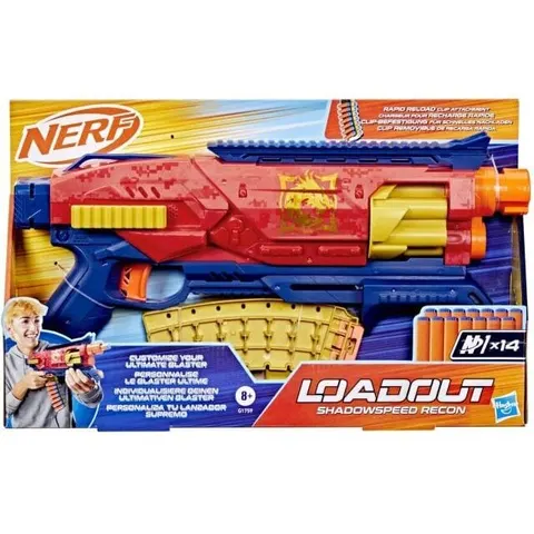Hasbro Nerf Loadout Shadowspeed Recon Blaster - 14-Dart Storage Attachment - Interchangeable Attachments for Kids – image 2
