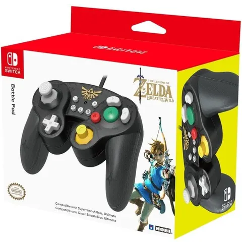 HORI Battle Pad Zelda Wired Controller for Nintendo Switch – image 2