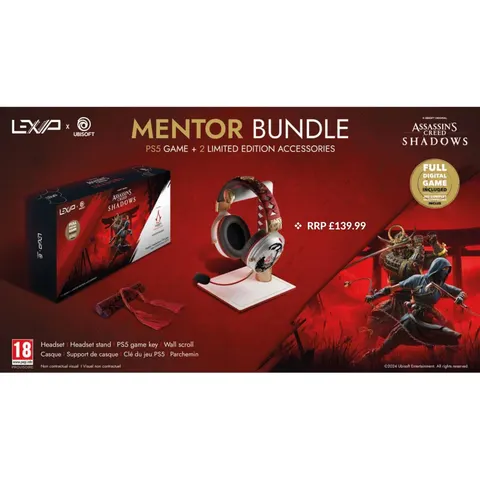 Lexip X Ubisoft Assassin's Creed Shadows PS5 Mentor Bundle – image 2