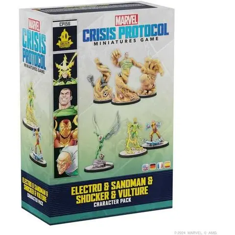 Marvel: Crisis Protocol – Electro & Sandman & Shocker & Vulture – image 1