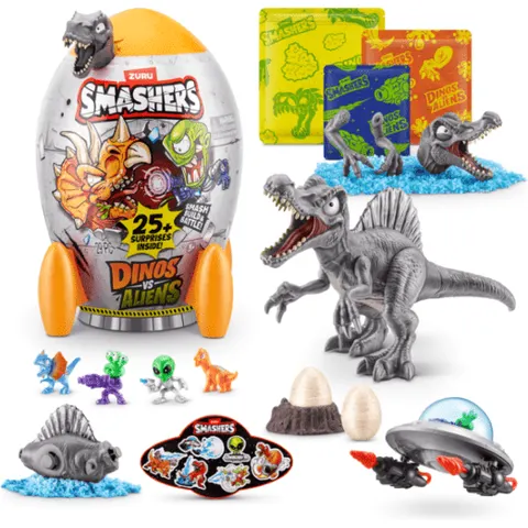 Smashers Dino VS Alien Rocket Ship Playset – image 2
