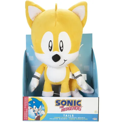 Sega Sonic Jumbo Tails 18 inch Plush – image 2