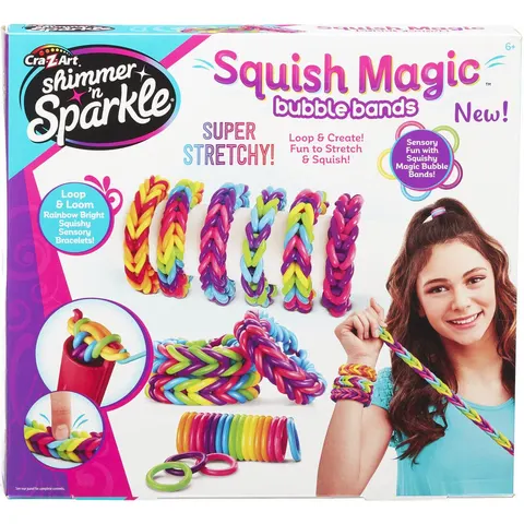 Shimmer N Sparkle Squish Magic Bubble Bands – image 2