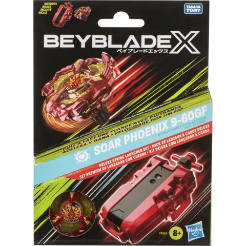 Beyblade X Soar Phoenix Deluxe String Launcher Set – image 2