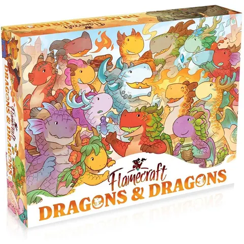 Flamecraft: Dragons And Dragons Expansion - Board Game – image 1