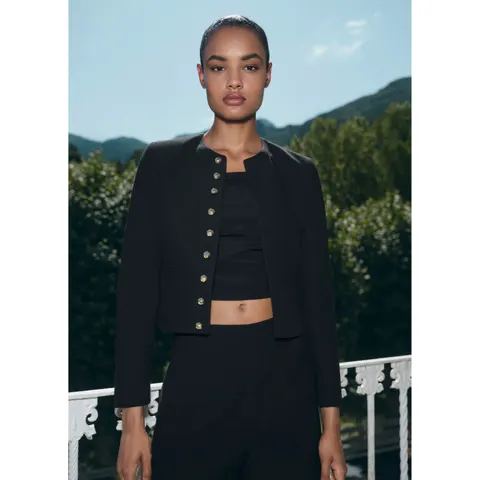 Mango Button Detail Jacket – image 2