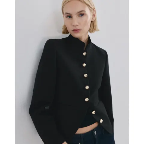 Mango Jacket With Gold Button – image 2