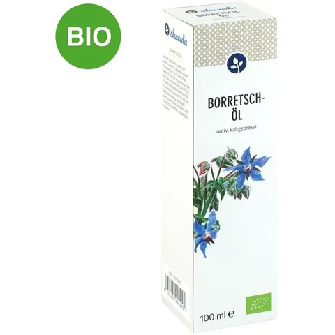 aleavedis Borretschöl BIO 100 ml Öl – Bild 2