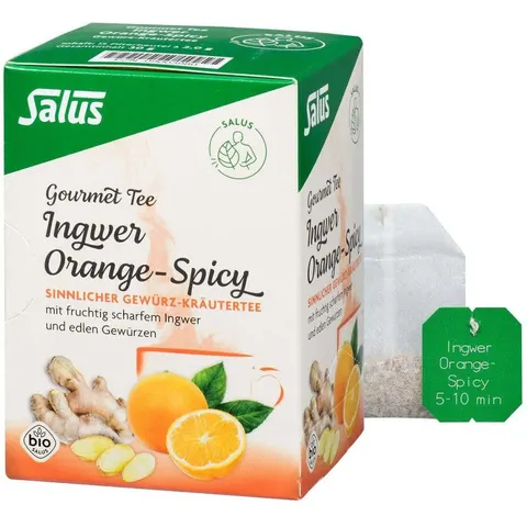 Ingwer Orange Spicy Tee Salus – Bild 2