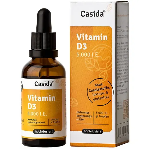 Casida Vitamin D3 Tropfen 5000 I.e. – Bild 4