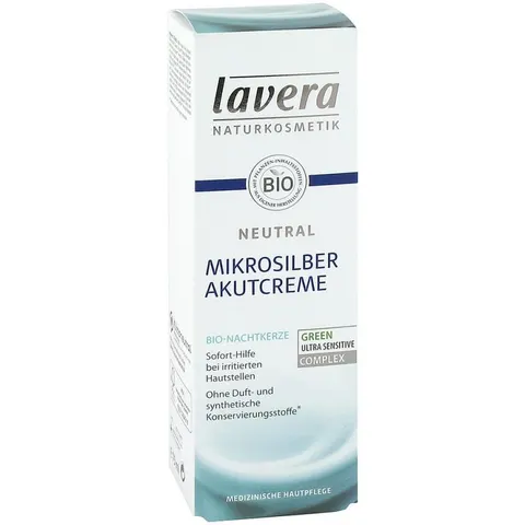 Lavera Neutral Akutcreme mit Mikrosilber – Bild 3