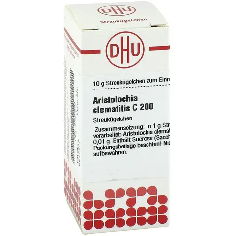 DHU Aristolochia Clematitis C200 Globuli – Bild 2