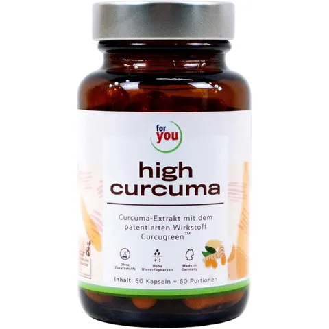 For You high Curcuma Kapseln – Bild 3