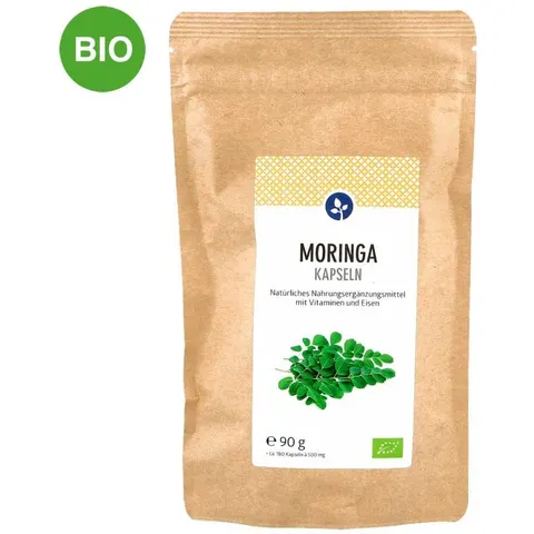 Moringa 400 mg Kapseln Bio – Bild 2