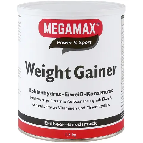 Weight Gainer Megamax Erdbeere Pulver – Bild 2