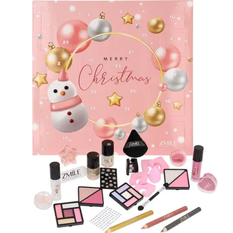 ZMILE COSMETICS Square Snowman advent calendar – image 2