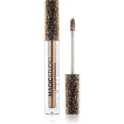 Magic studio Liquid Eyeshadow liquid glitter eyeshadow shade 02 Silver 3 ml – image 2