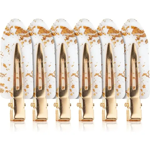 Brushworks Gold Flake No Crease Clips – image 2