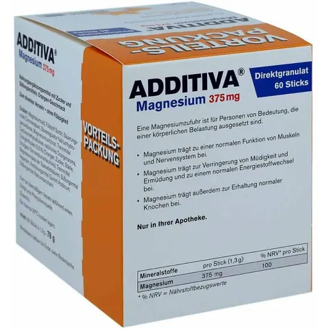Additiva Magnesium 375 mg Sticks – Bild 2