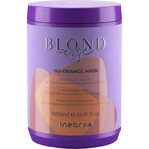 1L Inebrya Blondesse NO-ORANGE Mask – Bild 2