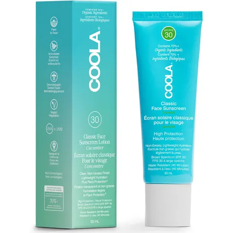 50ml Coola Classic Face Sunscreen Cucumber – Bild 2