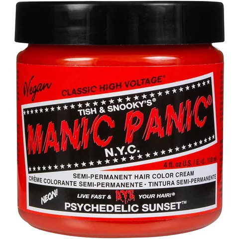 118ml Manic Panic Classic High Voltage Psychedelic Sunset – Röd 118 – Bild 2