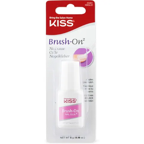 Kiss Brush On Nail Glue – Bild 2