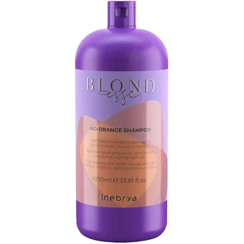 1L Inebrya Blondesse NO-ORANGE SHAMPOO – Bild 2