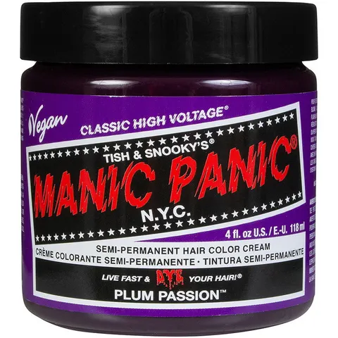 118ml Manic Panic Classic High Voltage Plum Passion – Bild 2