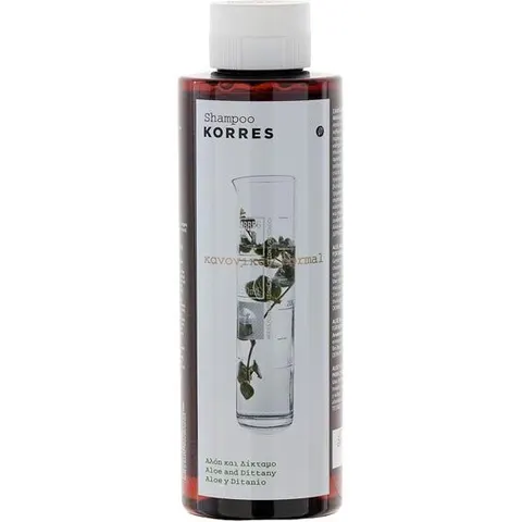 250ml KORRES Aloe & Dittany Shampoo – Bild 2