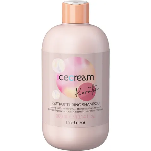 300ml Inebrya Ice Cream Keratin Restructuring Shampoo – Bild 3