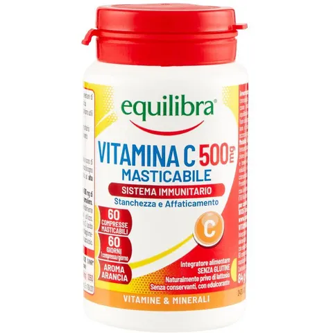 Equilibra Vitamina C 500 60 Compresse Masticabili – immagine 4