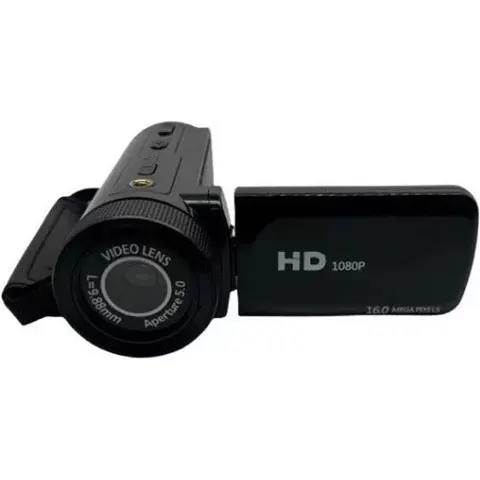 INF HD-Digitalkamera mit Weitwinkelobjektiv Schwarz – Bild 2