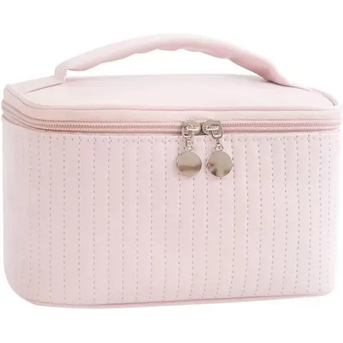 INF Tragbare wasserdichte Make-up-Tasche Rosa – Bild 2