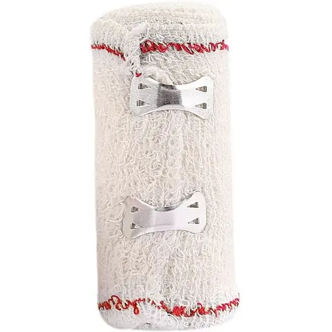 INF Elastische Binde mit roter Linie - 4er Pack 10x10x4,5 cm – Bild 2