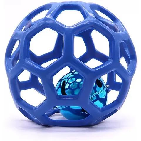 INF Gummi-Hundespielball Blau – Bild 2