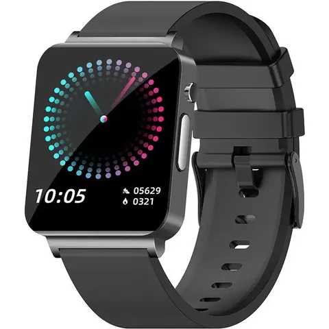 INF Smartwatch mit EKG, Puls, Blutsauerstoff, Schlafmonitor Schwarz – Bild 2