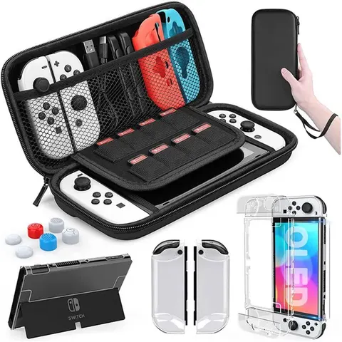 INF Nintendo Switch OLED Etui mit Zubehör – Bild 2