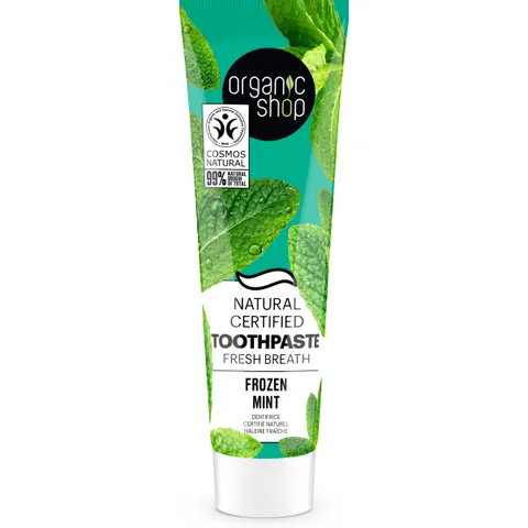Organic Shop Mint Fresh Breath Toothpaste 100 gr – image 2