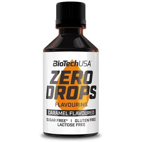 BiotechUSA Zero Drops Vanilla 50 ml Caramel – image 2