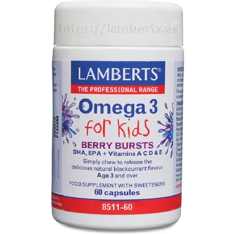 Lamberts Omega 3 Children 60 Caps – image 2