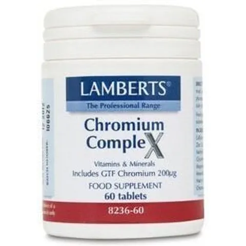 Lamberts Chromium Complex, 60 tablets – image 2