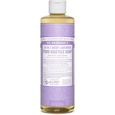 Dr. Bronner's Lavender Liquid Soap 473 ml – image 2